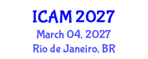 International Conference on Automation and Mechatronics (ICAM) March 04, 2027 - Rio de Janeiro, Brazil International Conference on Automation and Mechatronics (ICAM) March 04, 2027 - Rio de Janeiro, Brazil