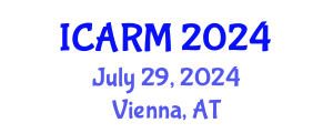 International Conference on Automation, Robotics and Mechatronics (ICARM) July 29, 2024 - Vienna, Austria