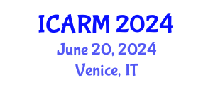 International Conference on Automation, Robotics and Mechatronics (ICARM) June 20, 2024 - Venice, Italy