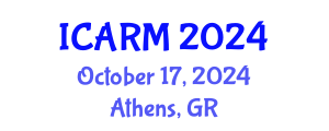 International Conference on Automation, Robotics and Mechatronics (ICARM) October 17, 2024 - Athens, Greece