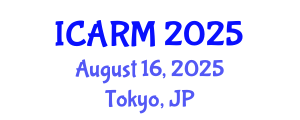 International Conference on Automation, Robotics and Mechatronics (ICARM) August 16, 2025 - Tokyo, Japan