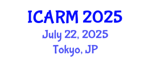 International Conference on Automation, Robotics and Mechatronics (ICARM) July 22, 2025 - Tokyo, Japan
