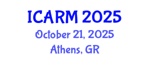 International Conference on Automation, Robotics and Mechatronics (ICARM) October 21, 2025 - Athens, Greece