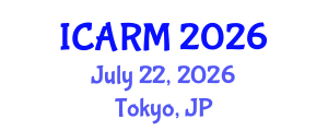 International Conference on Automation, Robotics and Mechatronics (ICARM) July 22, 2026 - Tokyo, Japan