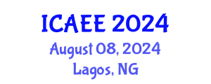 International Conference on Automobile and Electrical Engineering (ICAEE) August 08, 2024 - Lagos, Nigeria
