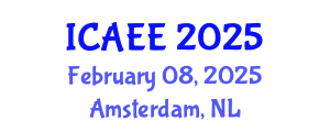 International Conference on Automobile and Electrical Engineering (ICAEE) February 08, 2025 - Amsterdam, Netherlands