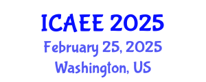 International Conference on Automobile and Electrical Engineering (ICAEE) February 25, 2025 - Washington, United States