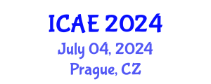 International Conference on Automotive Engineering (ICAE) July 04, 2024 - Prague, Czechia