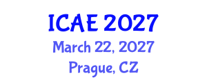 International Conference on Automotive Engineering (ICAE) March 22, 2027 - Prague, Czechia International Conference on Automotive Engineering (ICAE) March 22, 2027 - Prague, Czechia