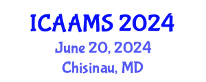 International Conference on Autonomous Agents and Multiagent Systems (ICAAMS) June 20, 2024 - Chisinau, Republic of Moldova