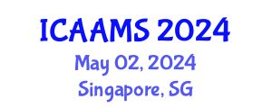 International Conference on Autonomous Agents and Multiagent Systems (ICAAMS) May 02, 2024 - Singapore, Singapore