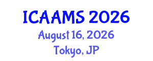 International Conference on Autonomous Agents and Multiagent Systems (ICAAMS) August 16, 2026 - Tokyo, Japan