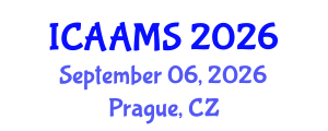 International Conference on Autonomous Agents and Multiagent Systems (ICAAMS) September 06, 2026 - Prague, Czechia