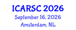 International Conference on Autonomous Robot Systems and Communications (ICARSC) September 16, 2026 - Amsterdam, Netherlands