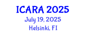 International Conference on Autonomous Robots and Agents (ICARA) July 19, 2025 - Helsinki, Finland
