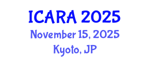 International Conference on Autonomous Robots and Agents (ICARA) November 15, 2025 - Kyoto, Japan
