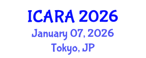 International Conference on Autonomous Robots and Agents (ICARA) January 07, 2026 - Tokyo, Japan