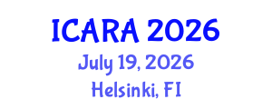 International Conference on Autonomous Robots and Agents (ICARA) July 19, 2026 - Helsinki, Finland