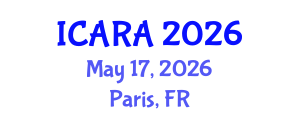 International Conference on Autonomous Robots and Agents (ICARA) May 17, 2026 - Paris, France