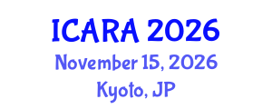International Conference on Autonomous Robots and Agents (ICARA) November 15, 2026 - Kyoto, Japan
