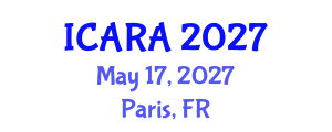 International Conference on Autonomous Robots and Agents (ICARA) May 17, 2027 - Paris, France International Conference on Autonomous Robots and Agents (ICARA) May 17, 2027 - Paris, France