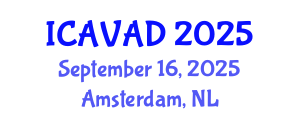 International Conference on Autonomous Vehicles and Autonomous Driving (ICAVAD) September 16, 2025 - Amsterdam, Netherlands