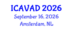 International Conference on Autonomous Vehicles and Autonomous Driving (ICAVAD) September 16, 2026 - Amsterdam, Netherlands