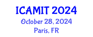International Conference on Aviation Management and Information Technology (ICAMIT) October 28, 2024 - Paris, France