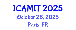 International Conference on Aviation Management and Information Technology (ICAMIT) October 28, 2025 - Paris, France