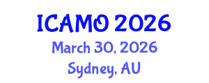 International Conference on Aviation Management and Operations (ICAMO) March 30, 2026 - Sydney, Australia International Conference on Aviation Management and Operations (ICAMO) March 30, 2026 - Sydney, Australia