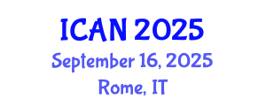 International Conference on Axons and Neuroscience (ICAN) September 16, 2025 - Rome, Italy