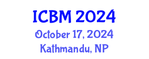 International Conference on B2B Marketing (ICBM) October 17, 2024 - Kathmandu, Nepal