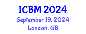 International Conference on B2B Marketing (ICBM) September 19, 2024 - London, United Kingdom
