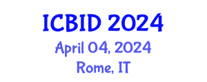 International Conference on Bacteriology and Infectious Diseases (ICBID) April 04, 2024 - Rome, Italy