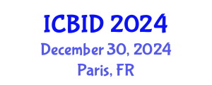 International Conference on Bacteriology and Infectious Diseases (ICBID) December 30, 2024 - Paris, France