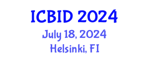 International Conference on Bacteriology and Infectious Diseases (ICBID) July 18, 2024 - Helsinki, Finland