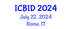 International Conference on Bacteriology and Infectious Diseases (ICBID) July 22, 2024 - Rome, Italy