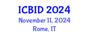 International Conference on Bacteriology and Infectious Diseases (ICBID) November 11, 2024 - Rome, Italy