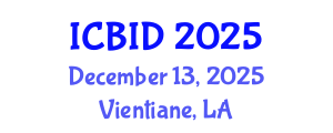International Conference on Bacteriology and Infectious Diseases (ICBID) December 13, 2025 - Vientiane, Laos