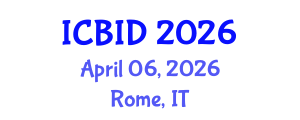 International Conference on Bacteriology and Infectious Diseases (ICBID) April 06, 2026 - Rome, Italy International Conference on Bacteriology and Infectious Diseases (ICBID) April 06, 2026 - Rome, Italy