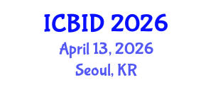 International Conference on Bacteriology and Infectious Diseases (ICBID) April 13, 2026 - Seoul, Republic of Korea International Conference on Bacteriology and Infectious Diseases (ICBID) April 13, 2026 - Seoul, Republic of Korea