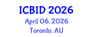 International Conference on Bacteriology and Infectious Diseases (ICBID) April 06, 2026 - Toronto, Australia International Conference on Bacteriology and Infectious Diseases (ICBID) April 06, 2026 - Toronto, Australia