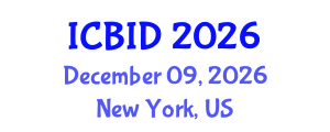 International Conference on Bacteriology and Infectious Diseases (ICBID) December 09, 2026 - New York, United States International Conference on Bacteriology and Infectious Diseases (ICBID) December 09, 2026 - New York, United States