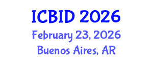 International Conference on Bacteriology and Infectious Diseases (ICBID) February 23, 2026 - Buenos Aires, Argentina International Conference on Bacteriology and Infectious Diseases (ICBID) February 23, 2026 - Buenos Aires, Argentina