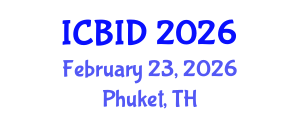 International Conference on Bacteriology and Infectious Diseases (ICBID) February 23, 2026 - Phuket, Thailand International Conference on Bacteriology and Infectious Diseases (ICBID) February 23, 2026 - Phuket, Thailand
