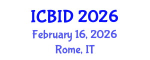 International Conference on Bacteriology and Infectious Diseases (ICBID) February 16, 2026 - Rome, Italy International Conference on Bacteriology and Infectious Diseases (ICBID) February 16, 2026 - Rome, Italy