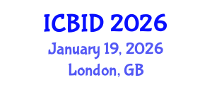 International Conference on Bacteriology and Infectious Diseases (ICBID) January 19, 2026 - London, United Kingdom International Conference on Bacteriology and Infectious Diseases (ICBID) January 19, 2026 - London, United Kingdom