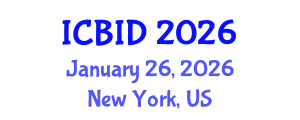 International Conference on Bacteriology and Infectious Diseases (ICBID) January 26, 2026 - New York, United States International Conference on Bacteriology and Infectious Diseases (ICBID) January 26, 2026 - New York, United States