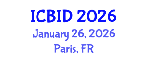 International Conference on Bacteriology and Infectious Diseases (ICBID) January 26, 2026 - Paris, France International Conference on Bacteriology and Infectious Diseases (ICBID) January 26, 2026 - Paris, France