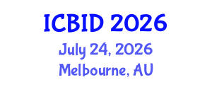 International Conference on Bacteriology and Infectious Diseases (ICBID) July 24, 2026 - Melbourne, Australia International Conference on Bacteriology and Infectious Diseases (ICBID) July 24, 2026 - Melbourne, Australia